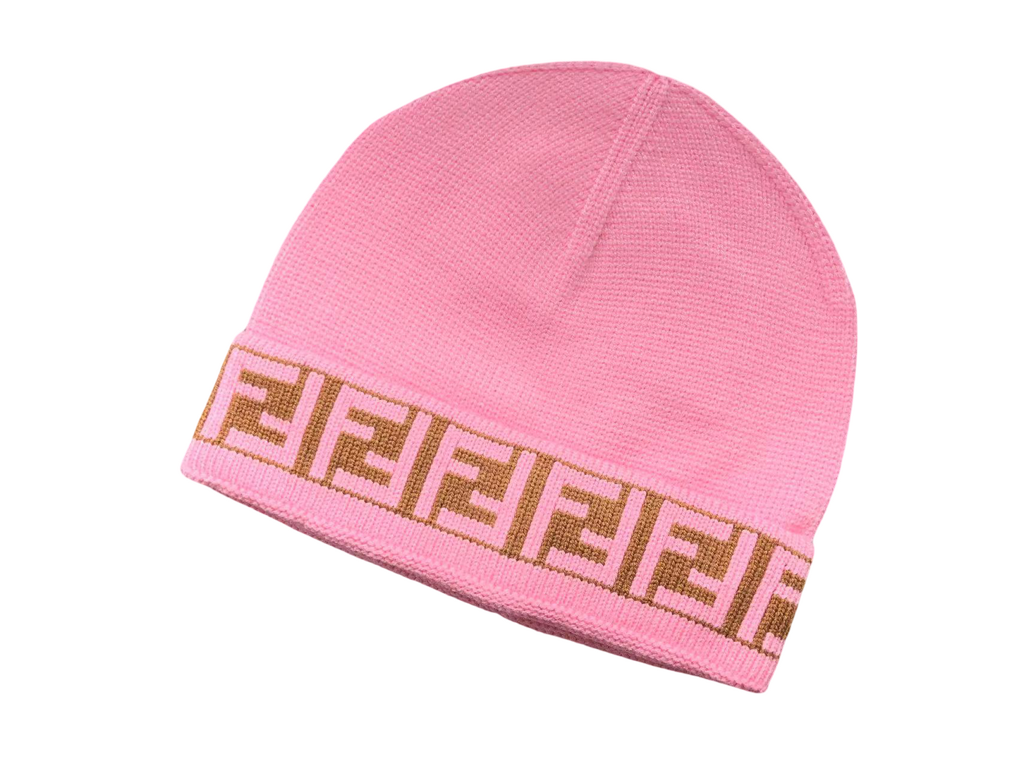 Fendi Monogram Beanie - (PINK)