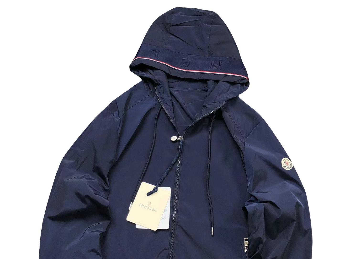 Moncler Classic Windbreaker - (NAVY)