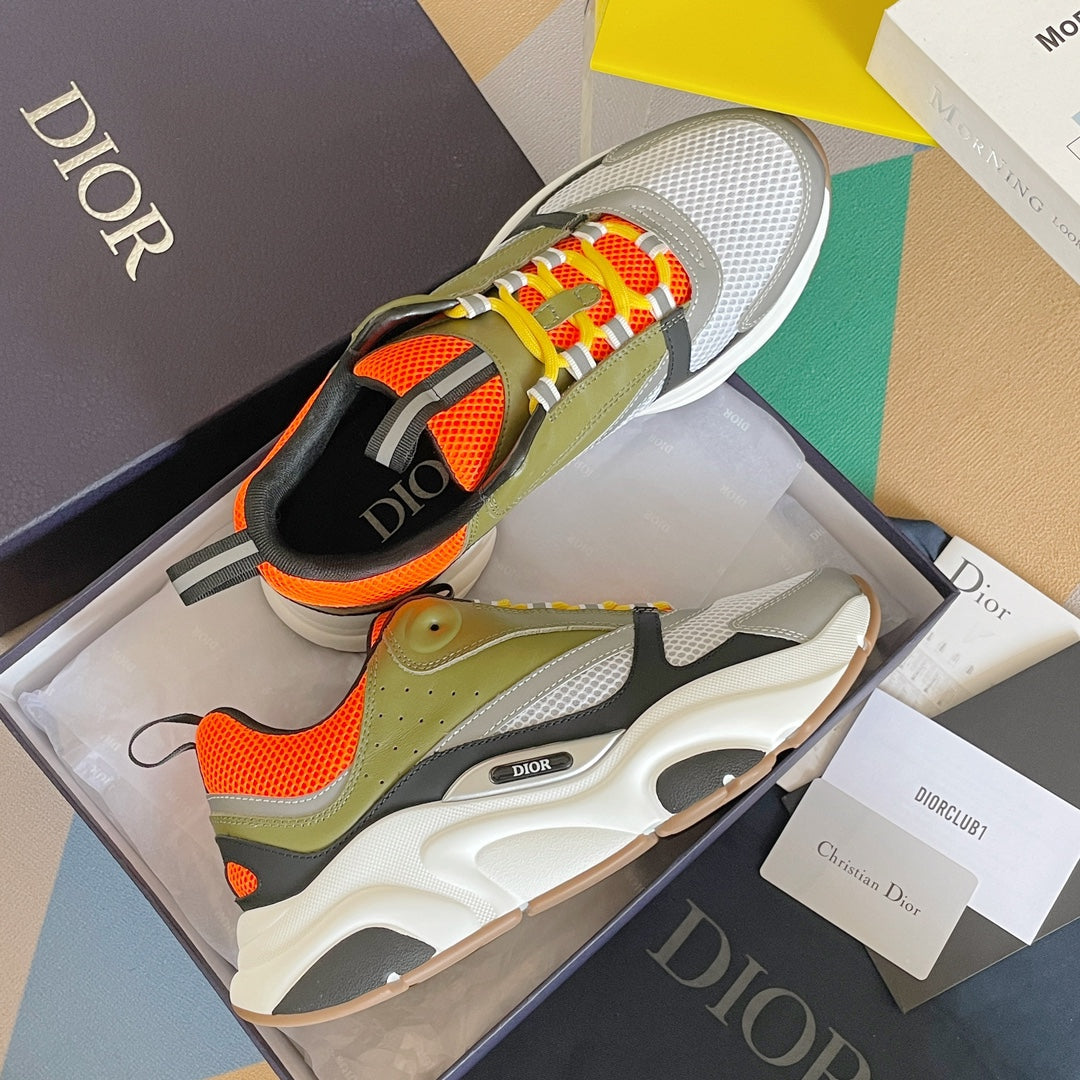 Dior B22 Green/Black/Orange