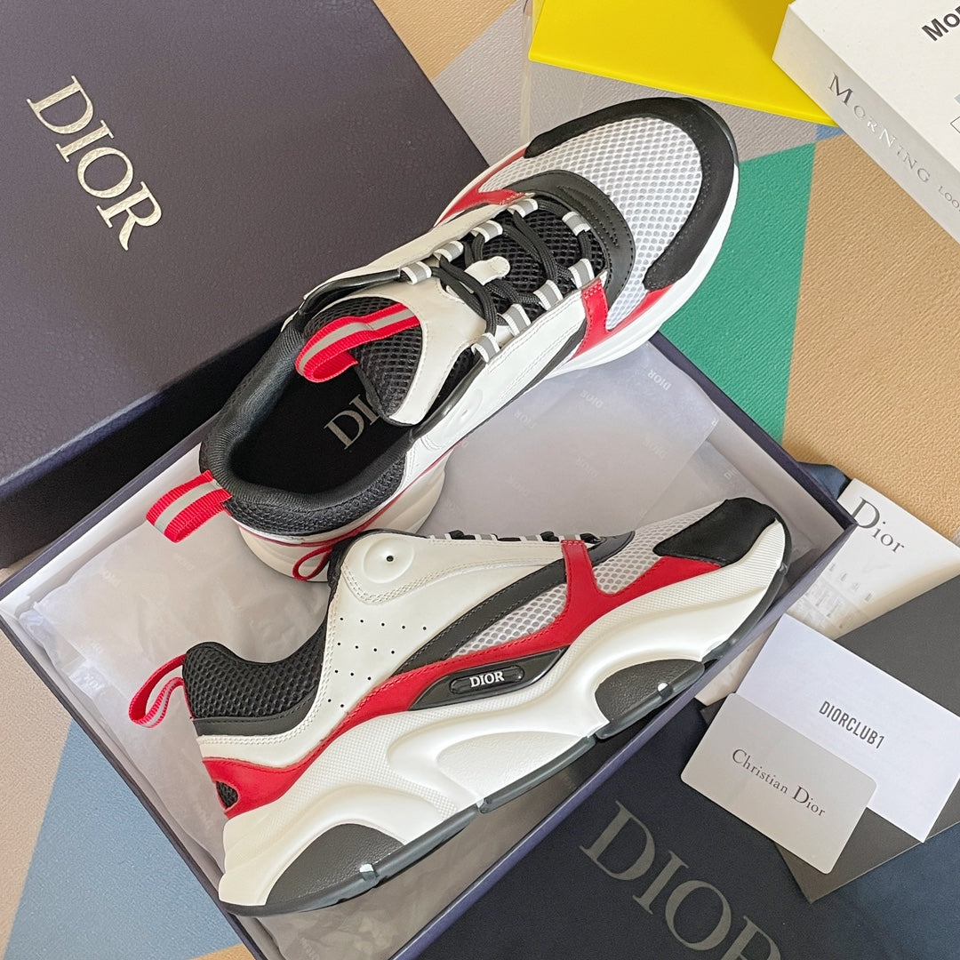 Dior B22 White/Red/Black
