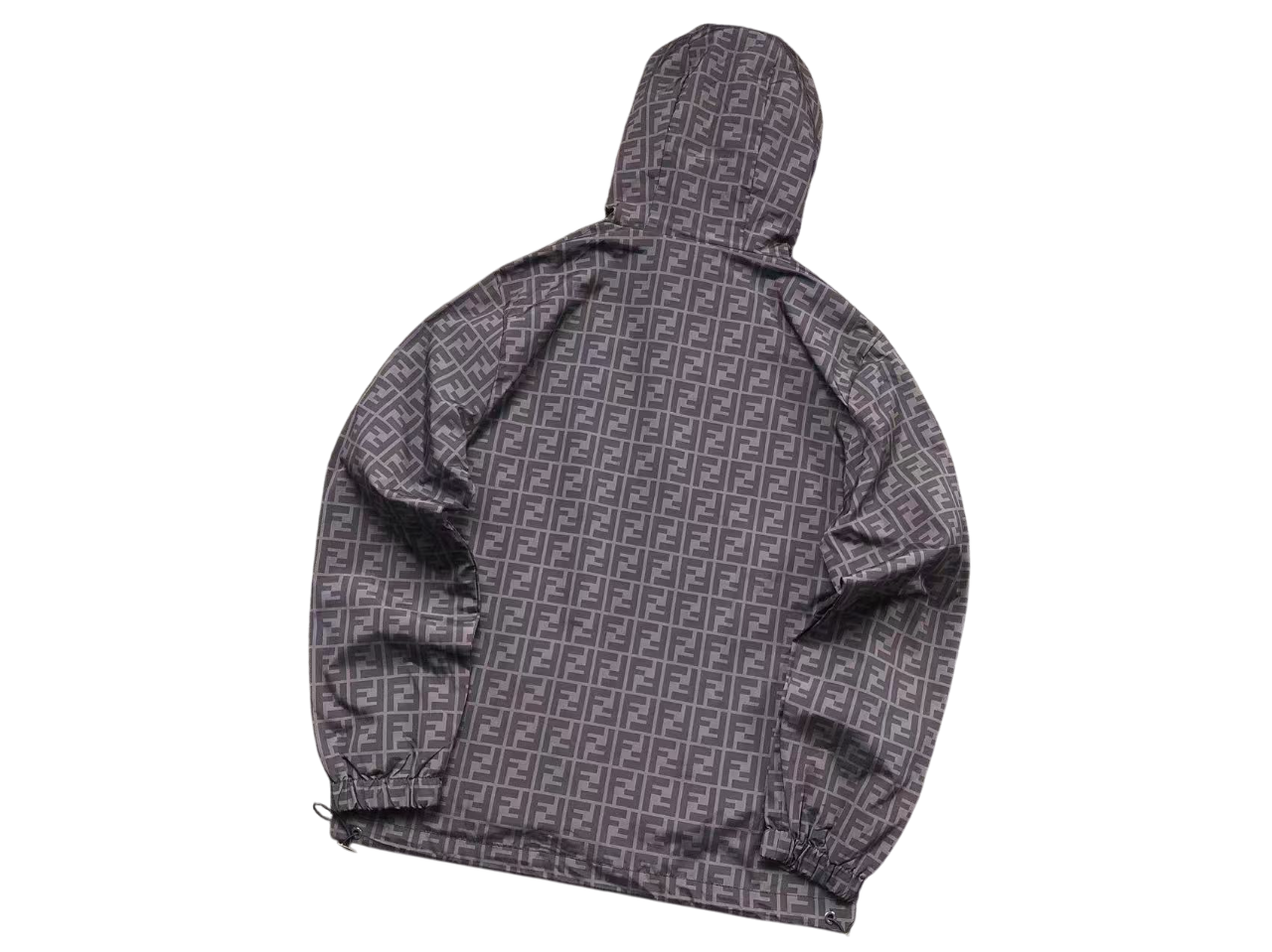 Fendi Monogram Windbreaker - (LIGHT BLACK)