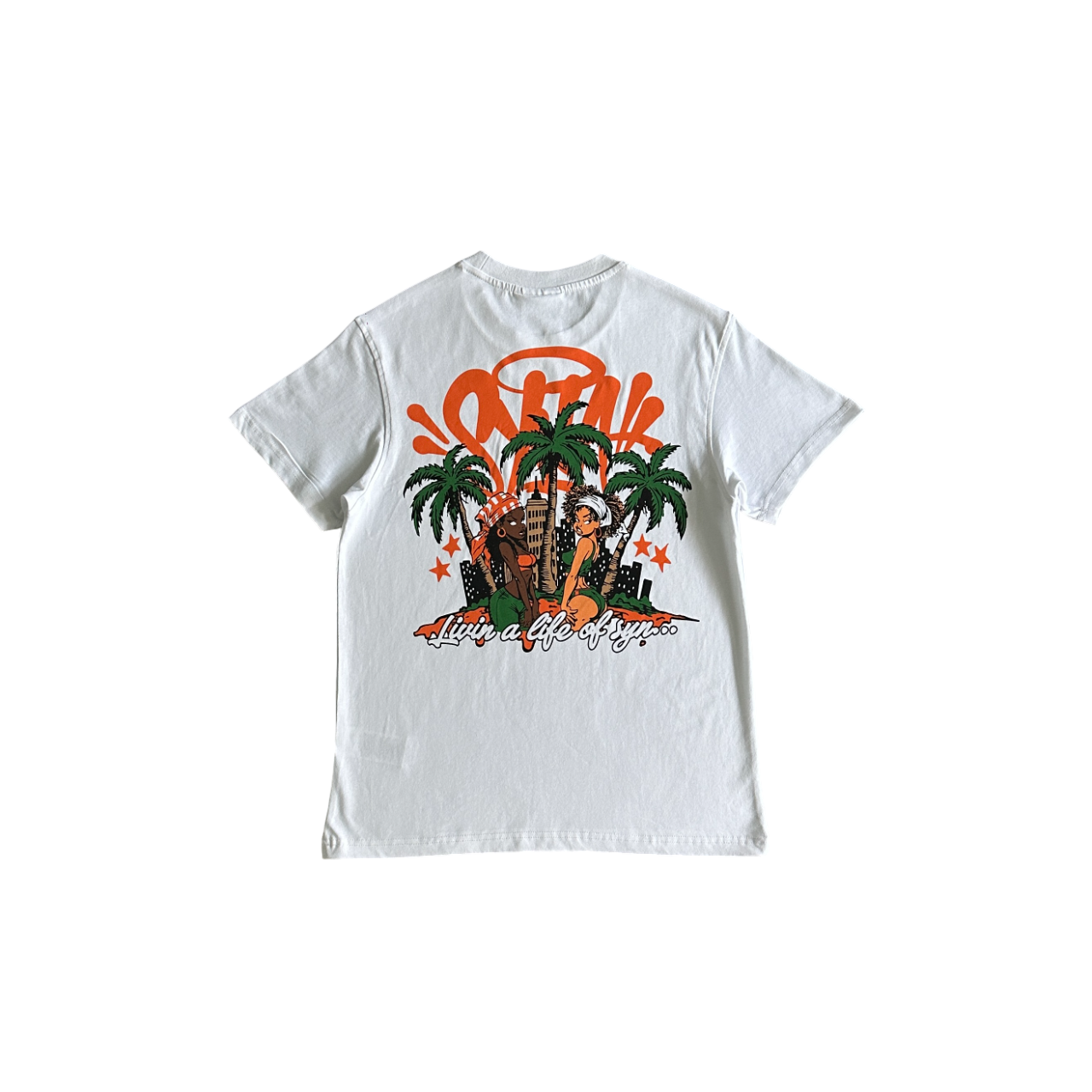 Syna World Beach Tee - (WHITE)