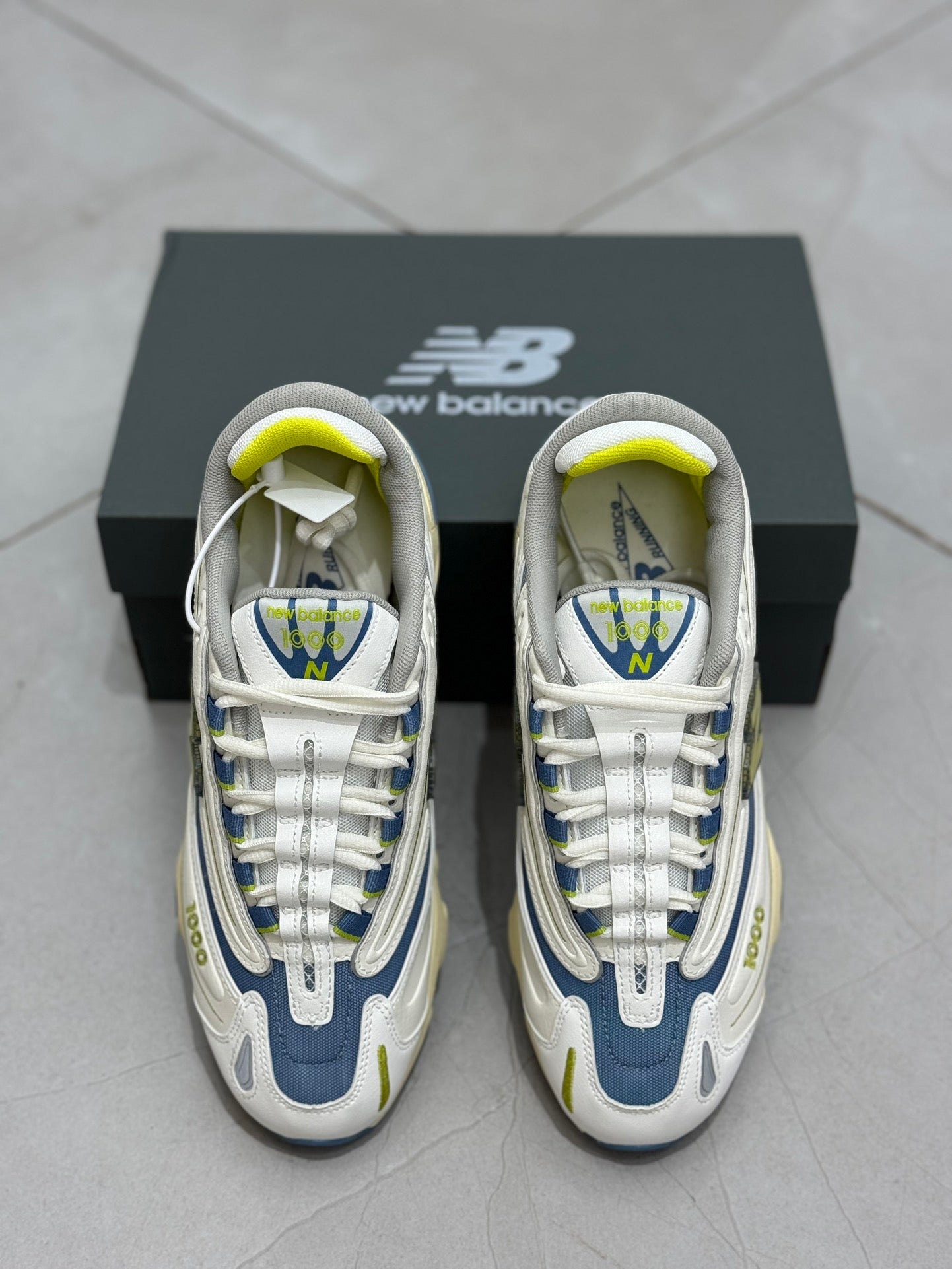 New Balance 1000 - (SEA SALT HERON BLUE)