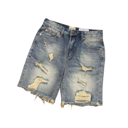 GALLERY DEPT. Ripped Jeans Short - (BLUE)
