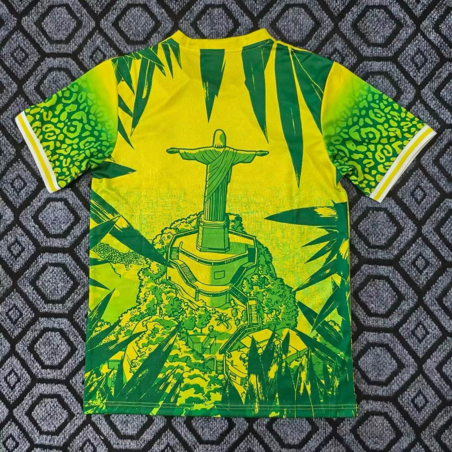 Nike Brazil Cristo Jersey Green