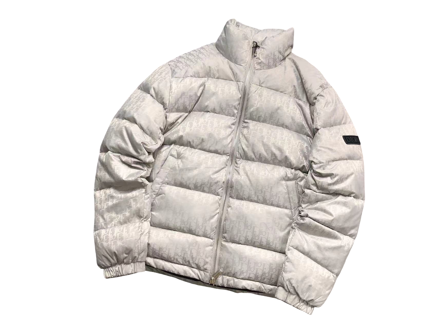 Dior Oblique Down Jacket - (WHITE)