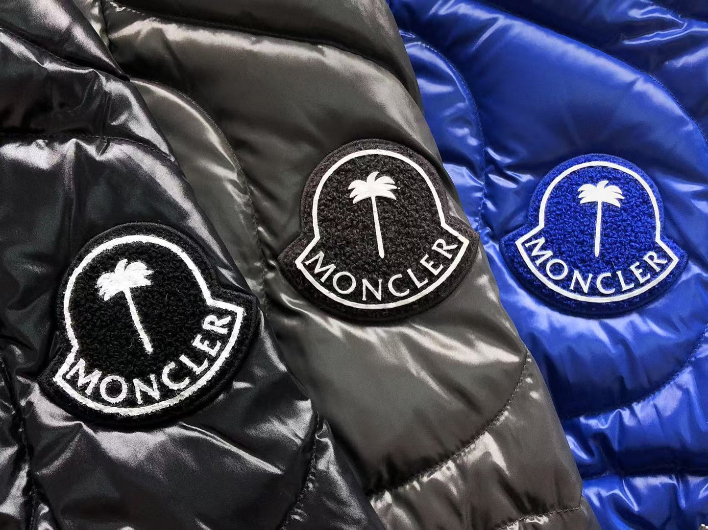 Moncler x Palm Angels Haunani Down Jacket - (BLUE)
