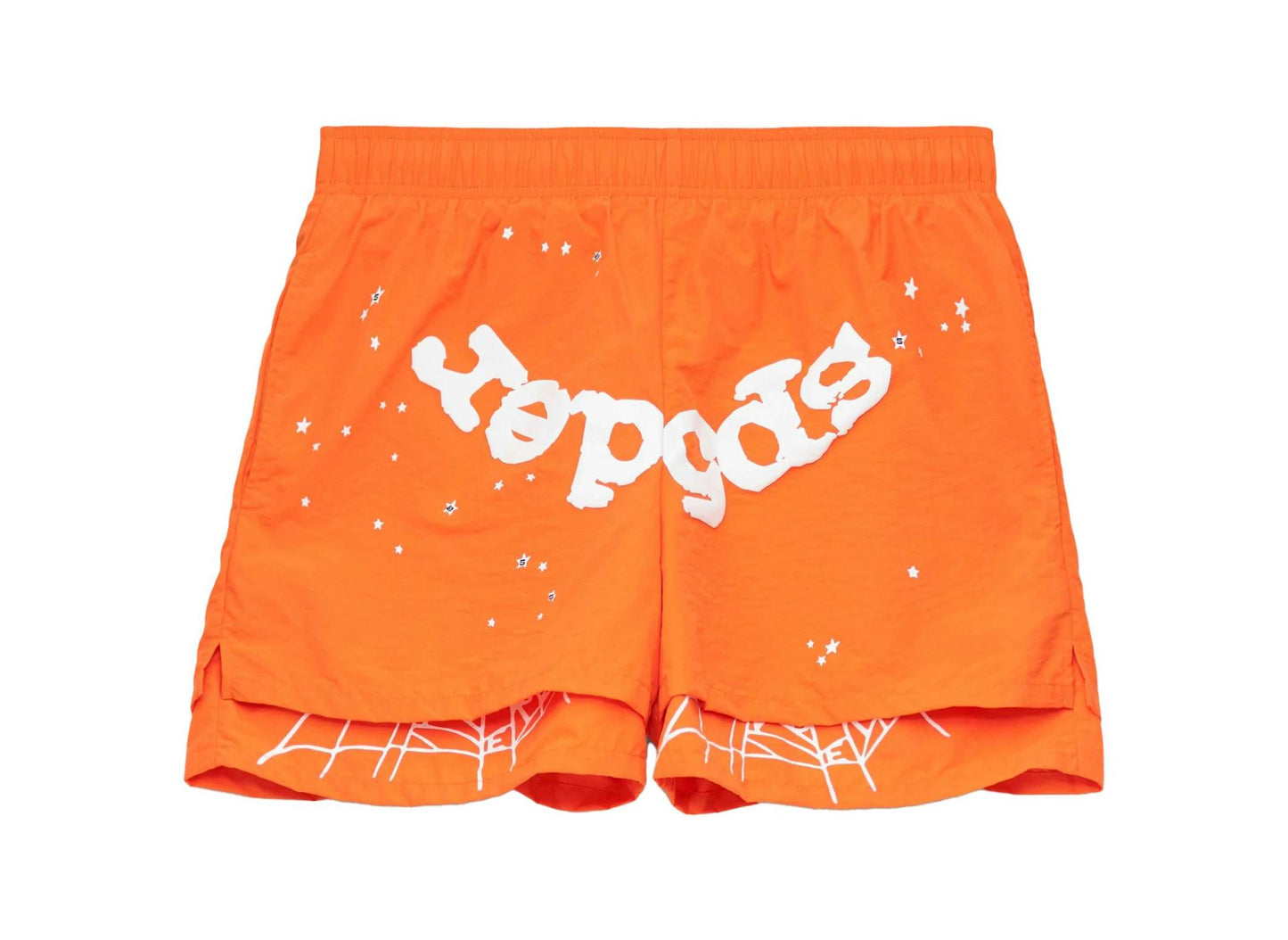 Sp5der OG Web Double Short - (ORANGE)