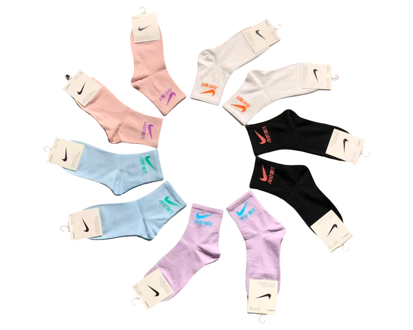 Nike Socks (10 Pairs) - COLOUR EDITION 14