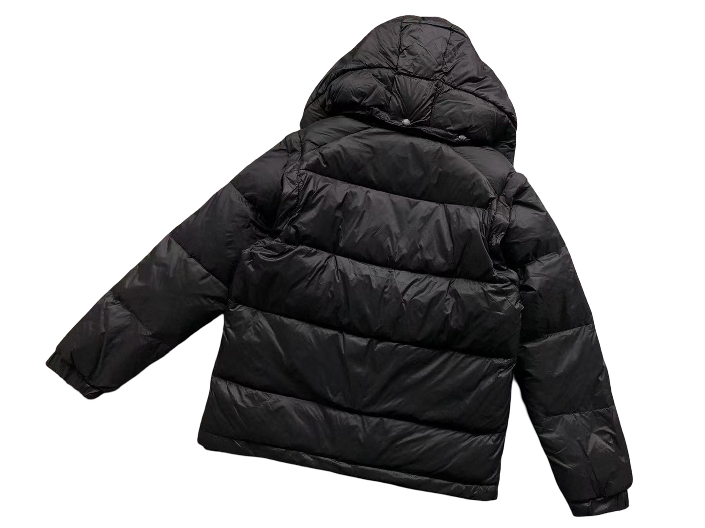 Prada Nylon Detachable Down Jacket - (BLACK)