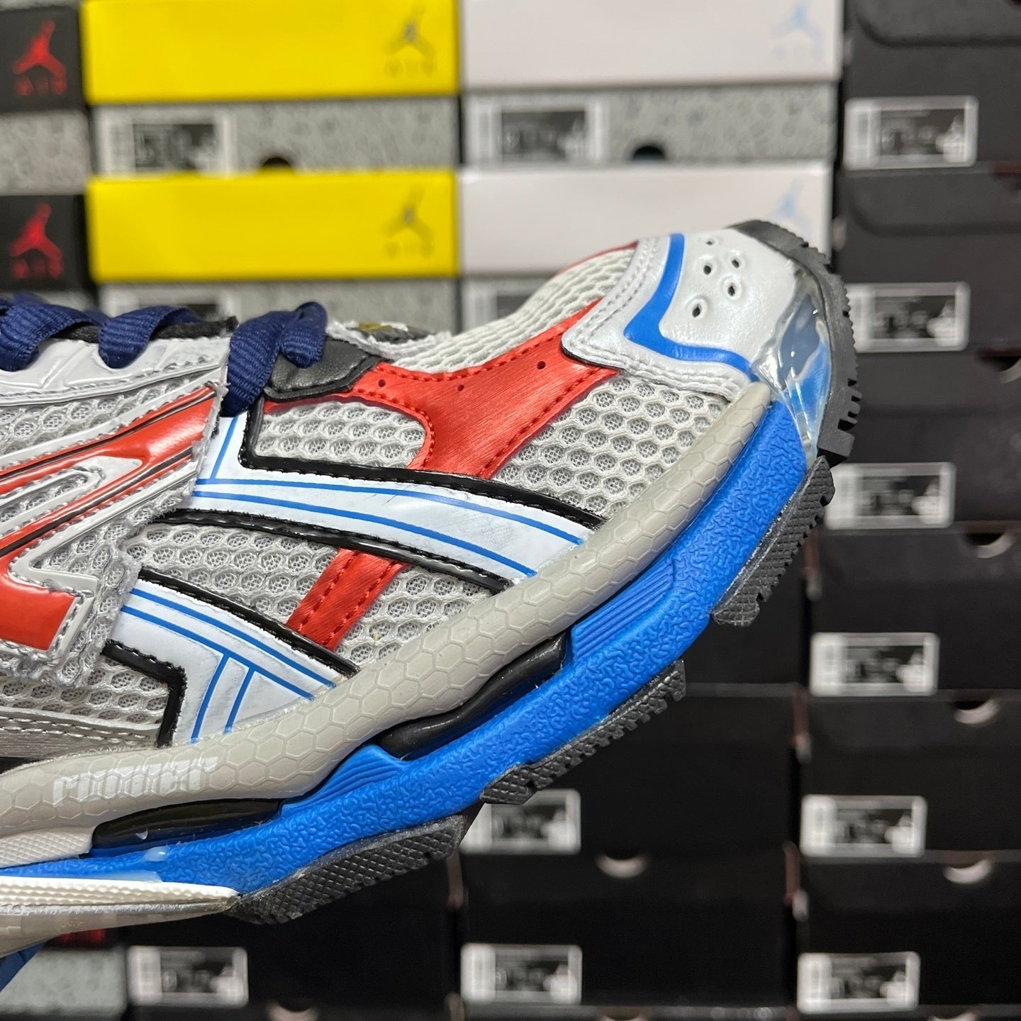 Balenciaga Runner 7.0 Blue Volcano Red Grey