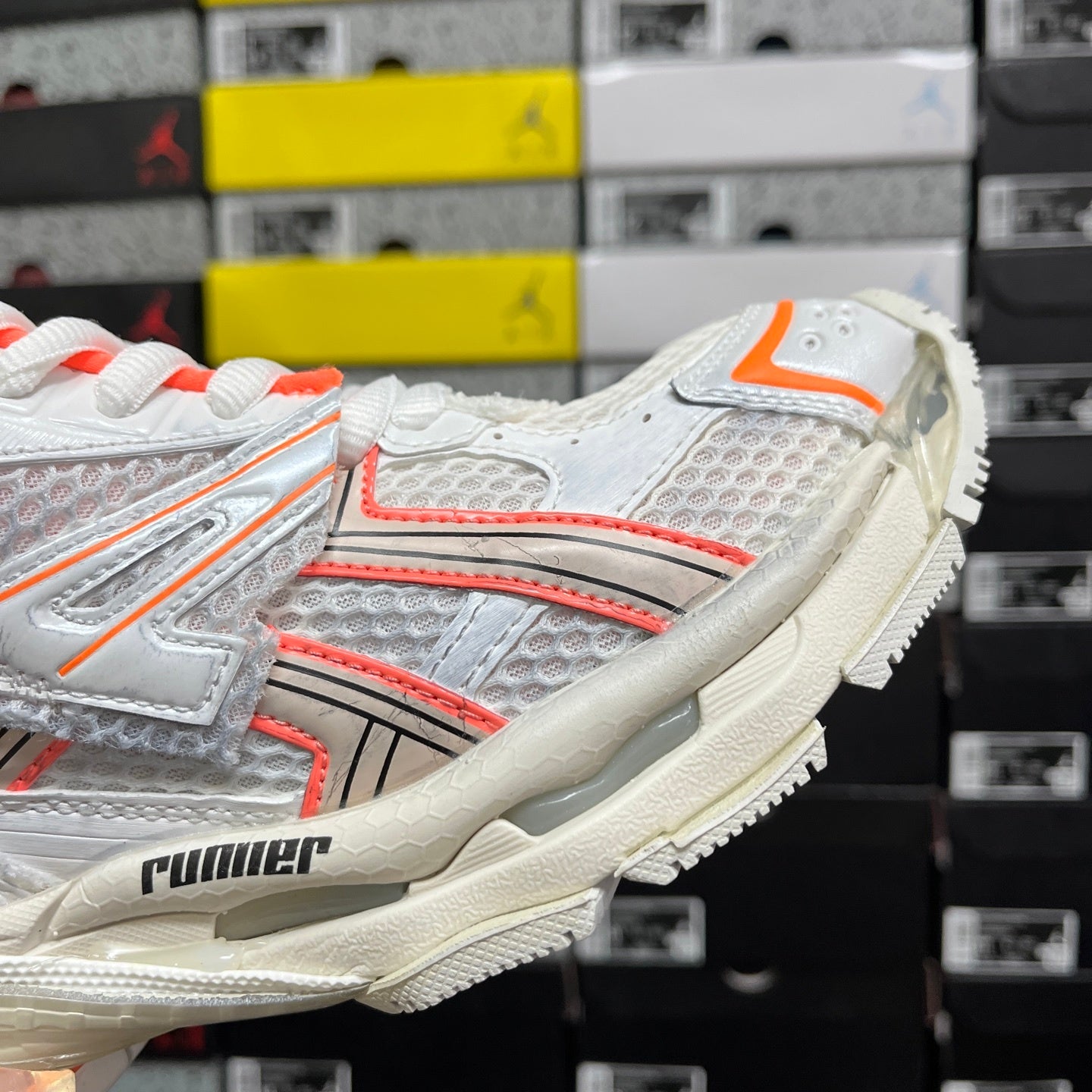 Balenciaga Runner 7.0 White Orange
