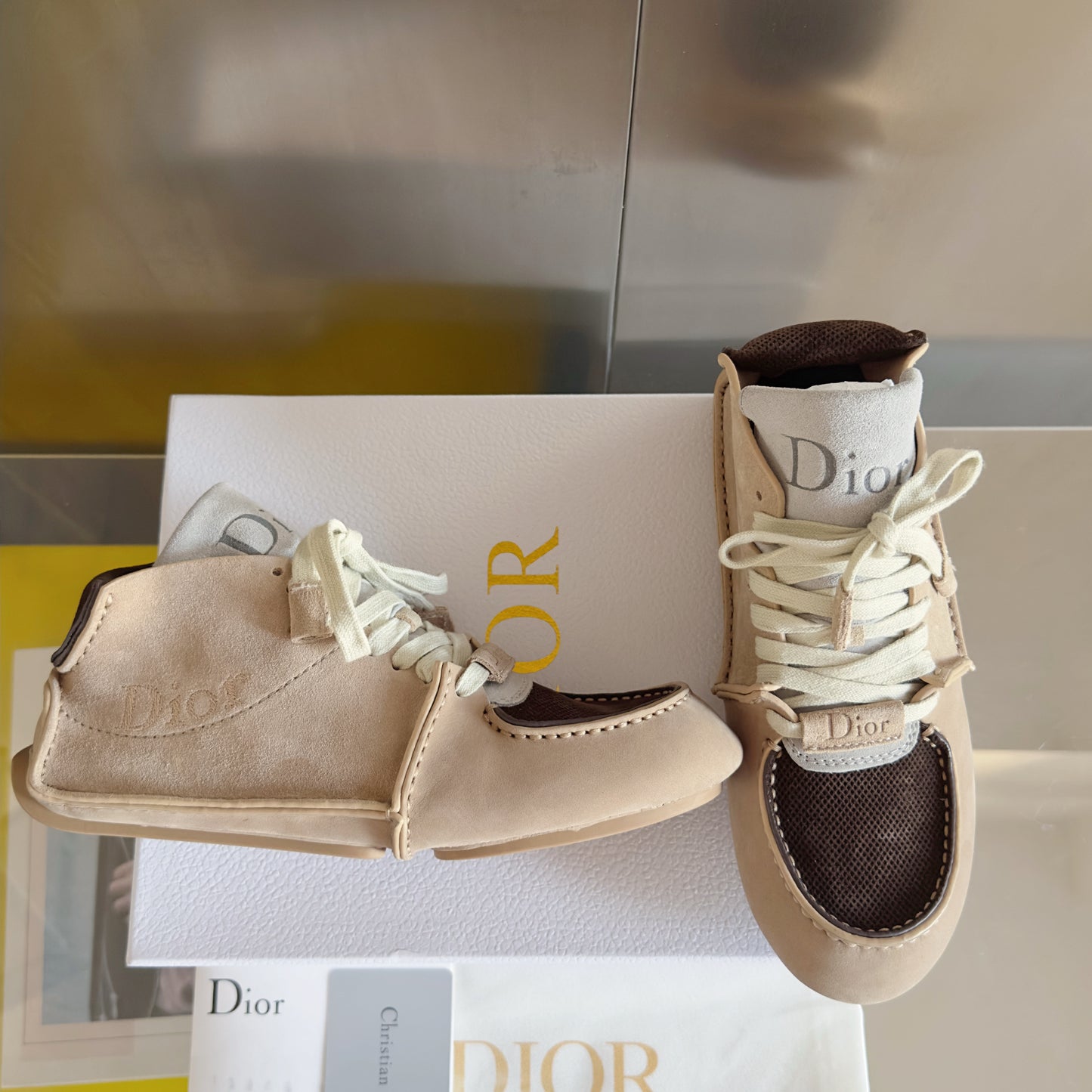 Dior Roadie Suede Brown