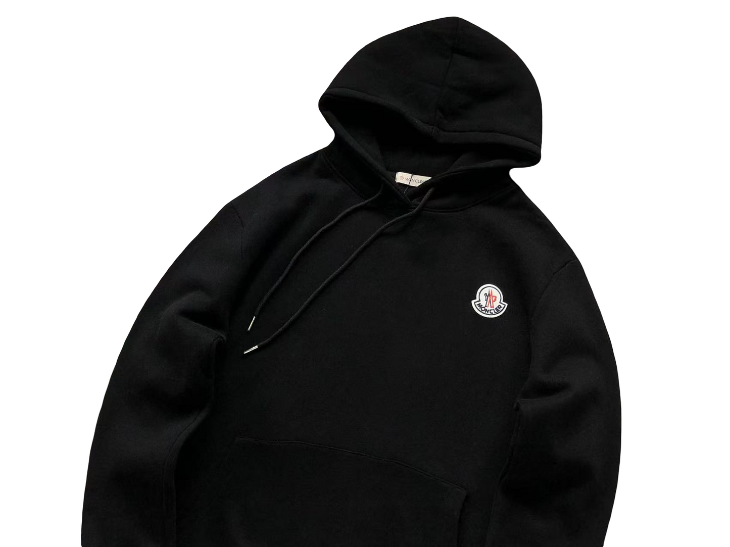 Moncler Basic Hoodie - (BLACK)