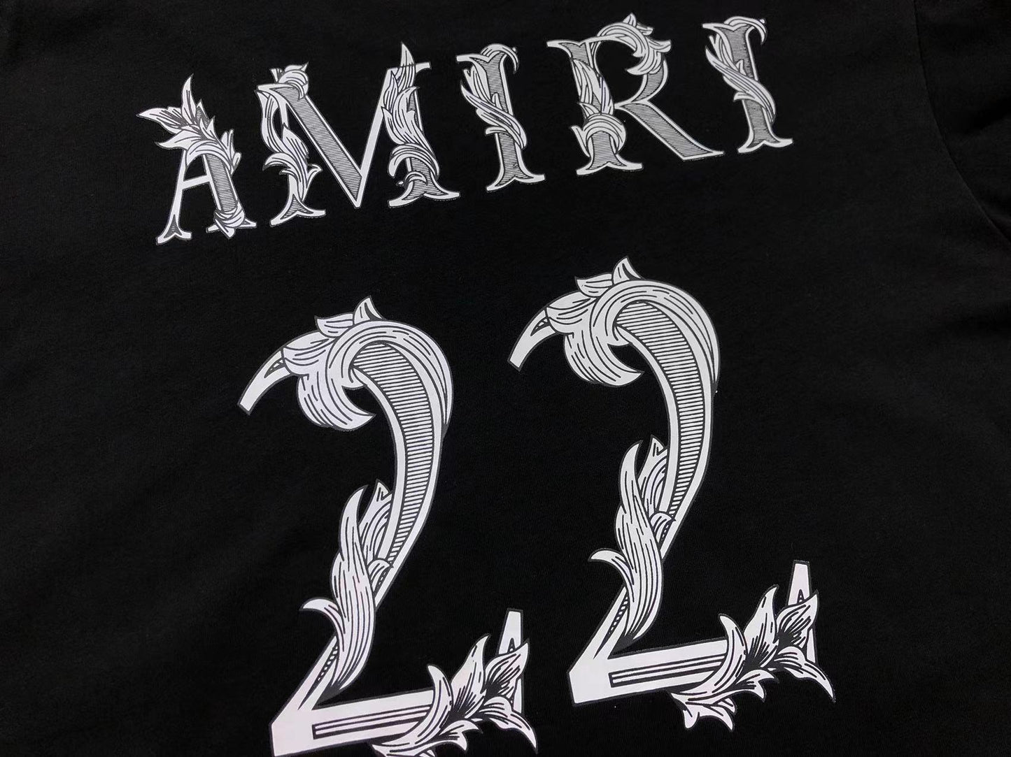 AMIRI 22 Tee - (BLACK)