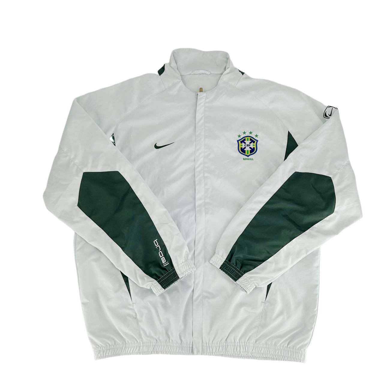 Nike Vintage Brazil Shell Suit - (WHITE)