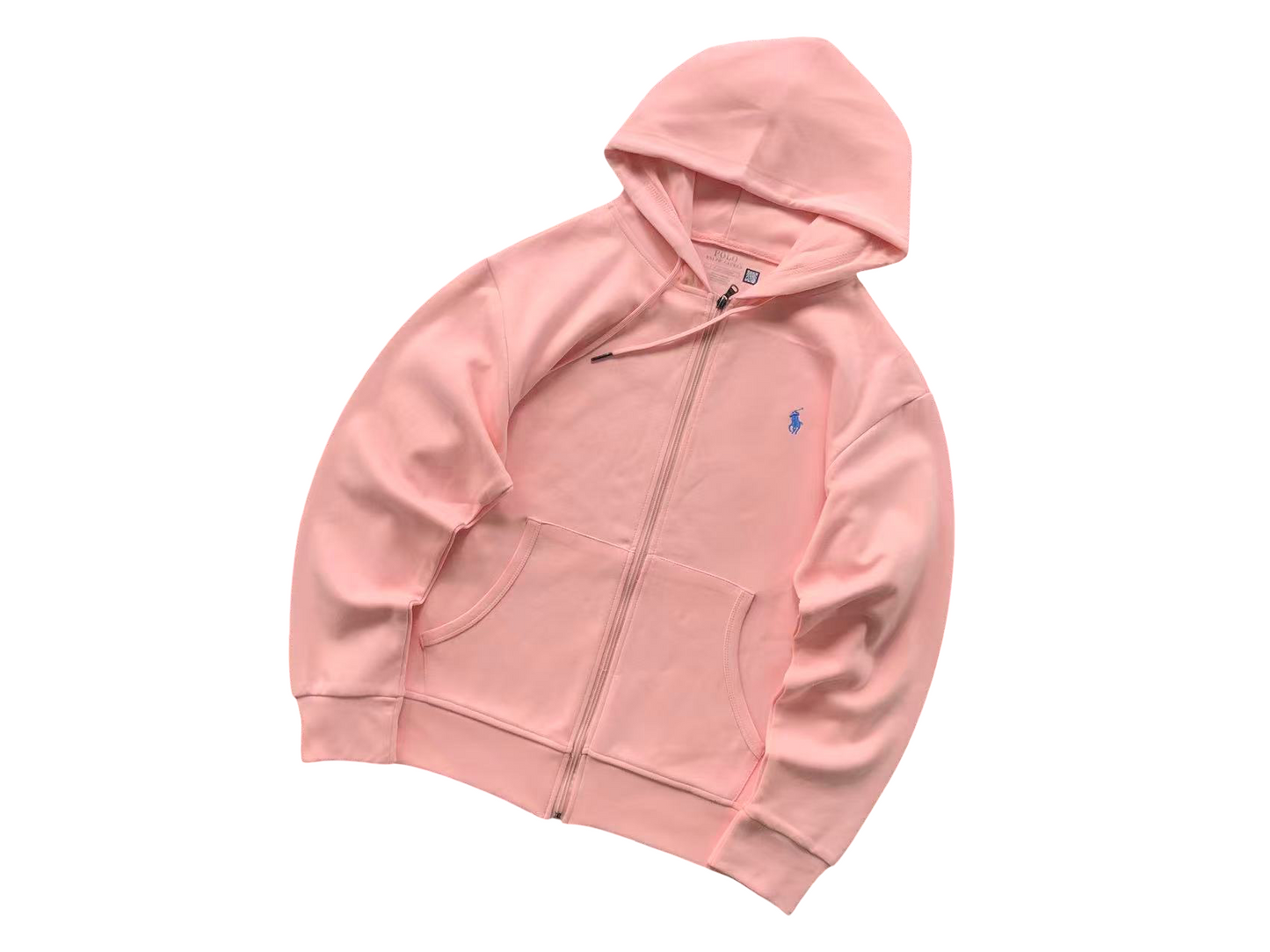 Ralph Lauren Classic Zip Hoodie - (PINK)