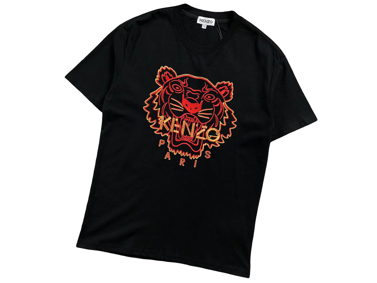 KENZO Tiger Tee - (BLACK/RED/ORANGE)