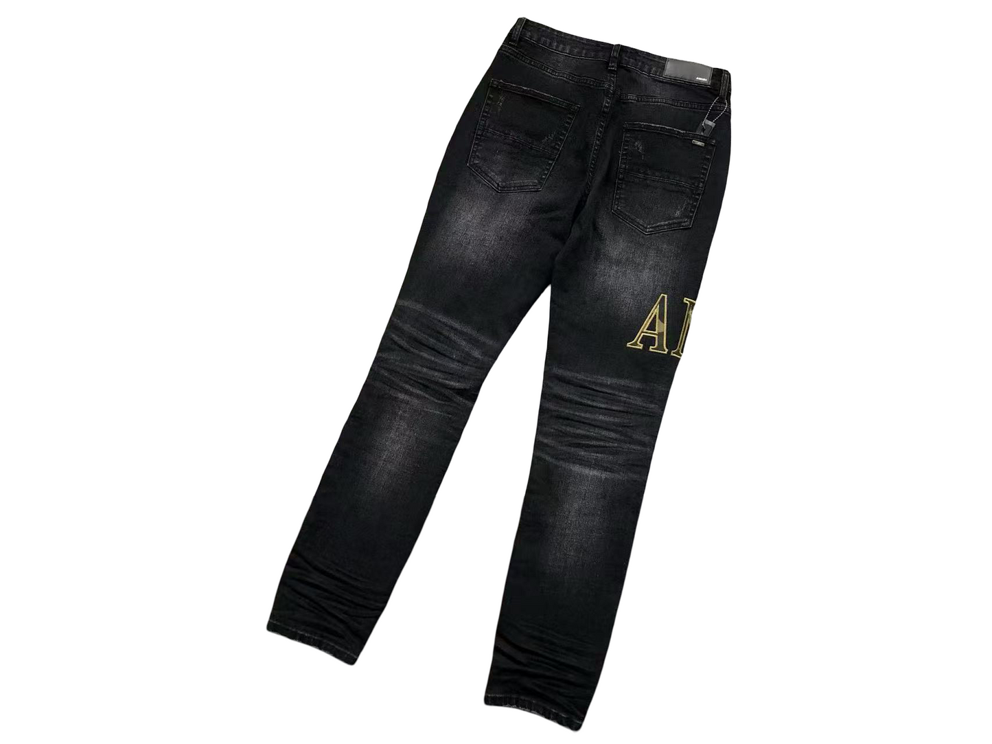 AMIRI Camo Jeans - (BLACK)