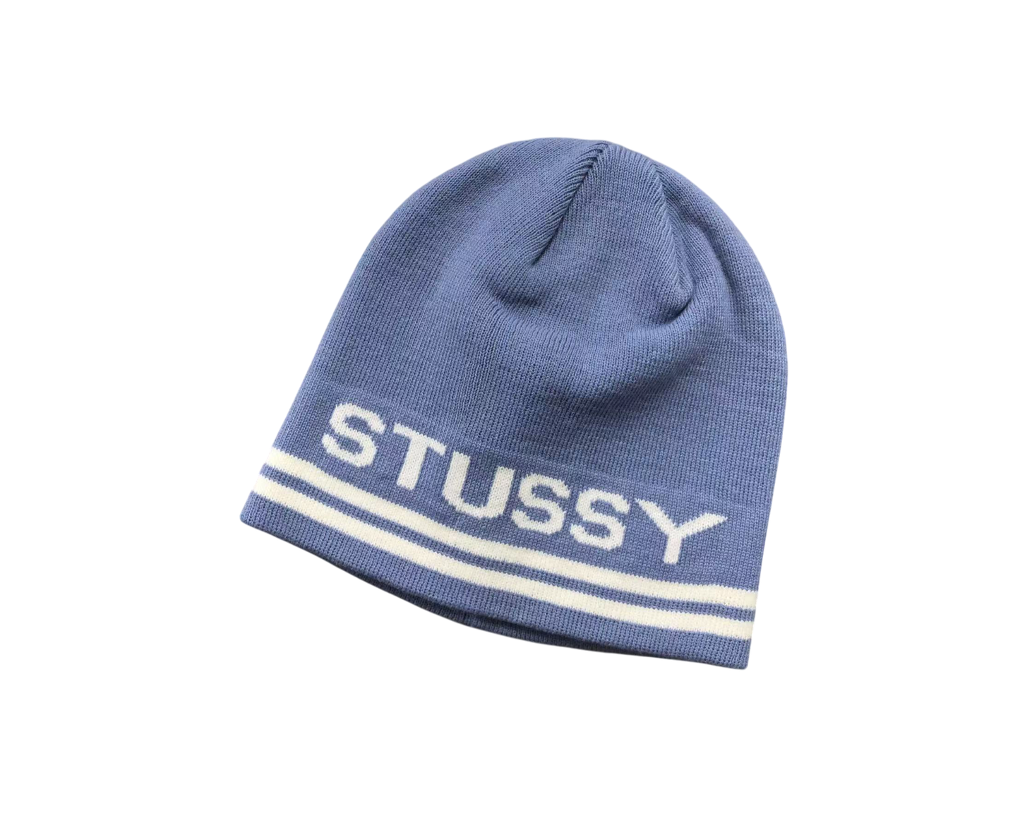 Stussy Striped Beanie - (BLUE)