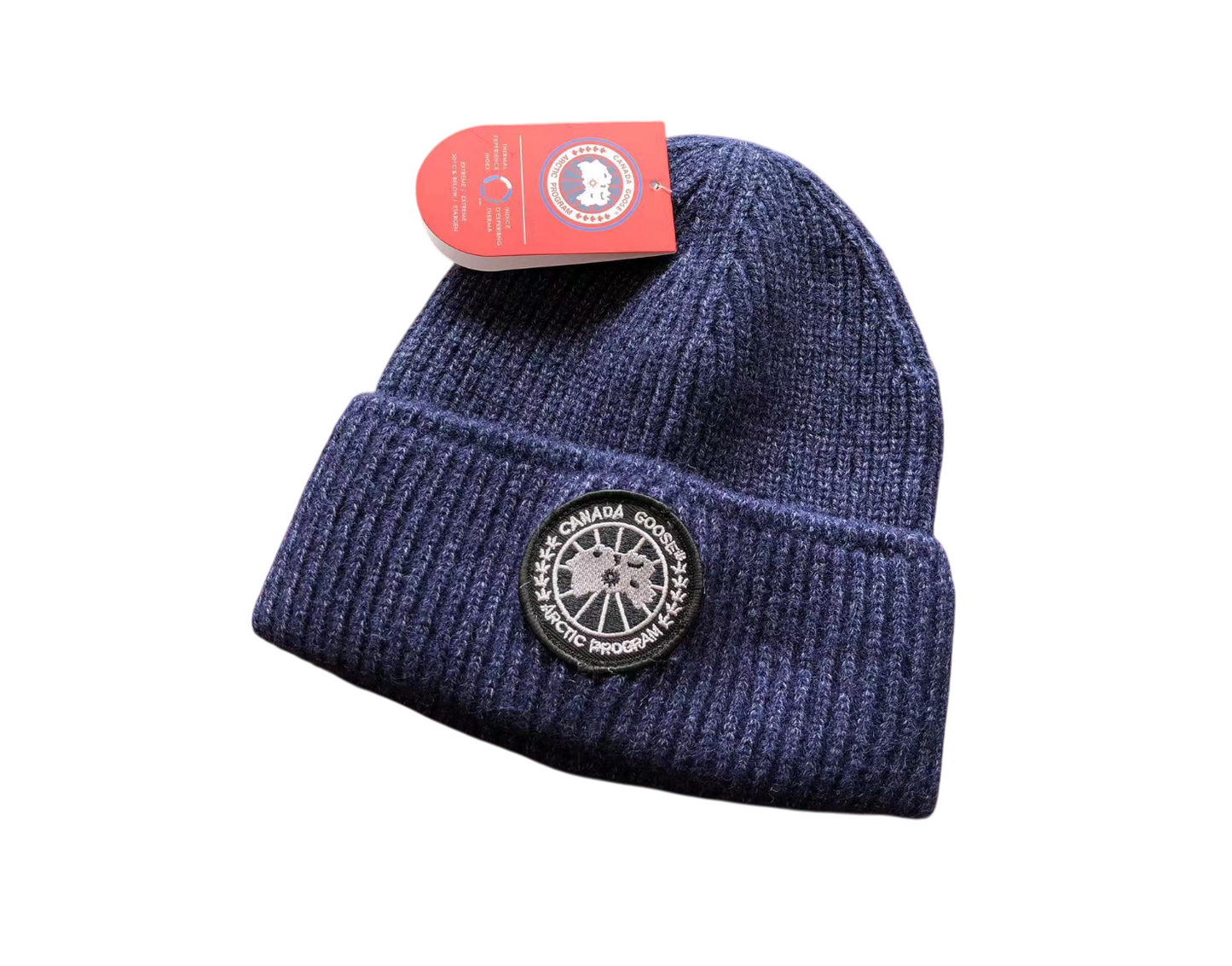Canada Goose Beanie - (NAVY/BLACK)