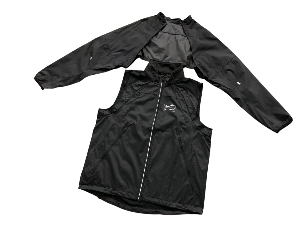 Nike x Stussy Storm-Fit Zip Hoodie - (BLACK)