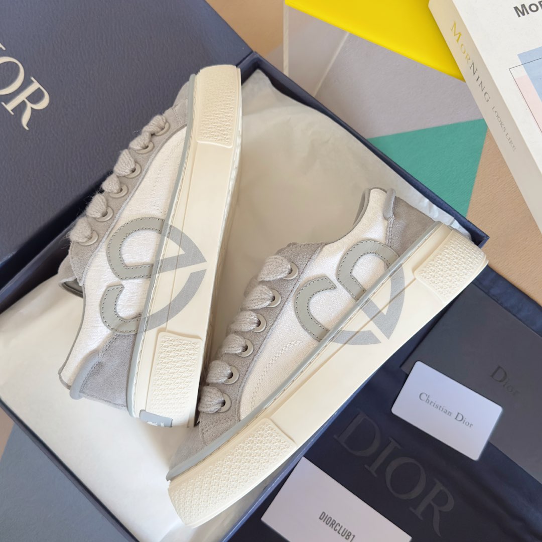 Dior B33 CD Grey/White