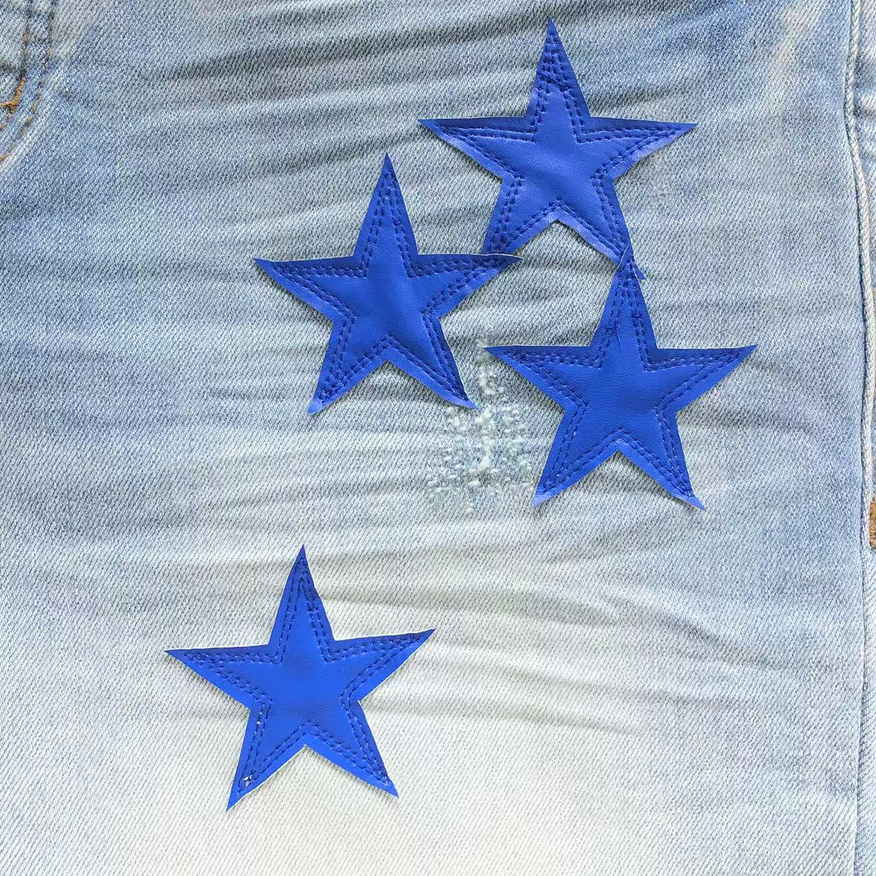 AMIRI Shooting Stars Jeans - (LIGHT BLUE)