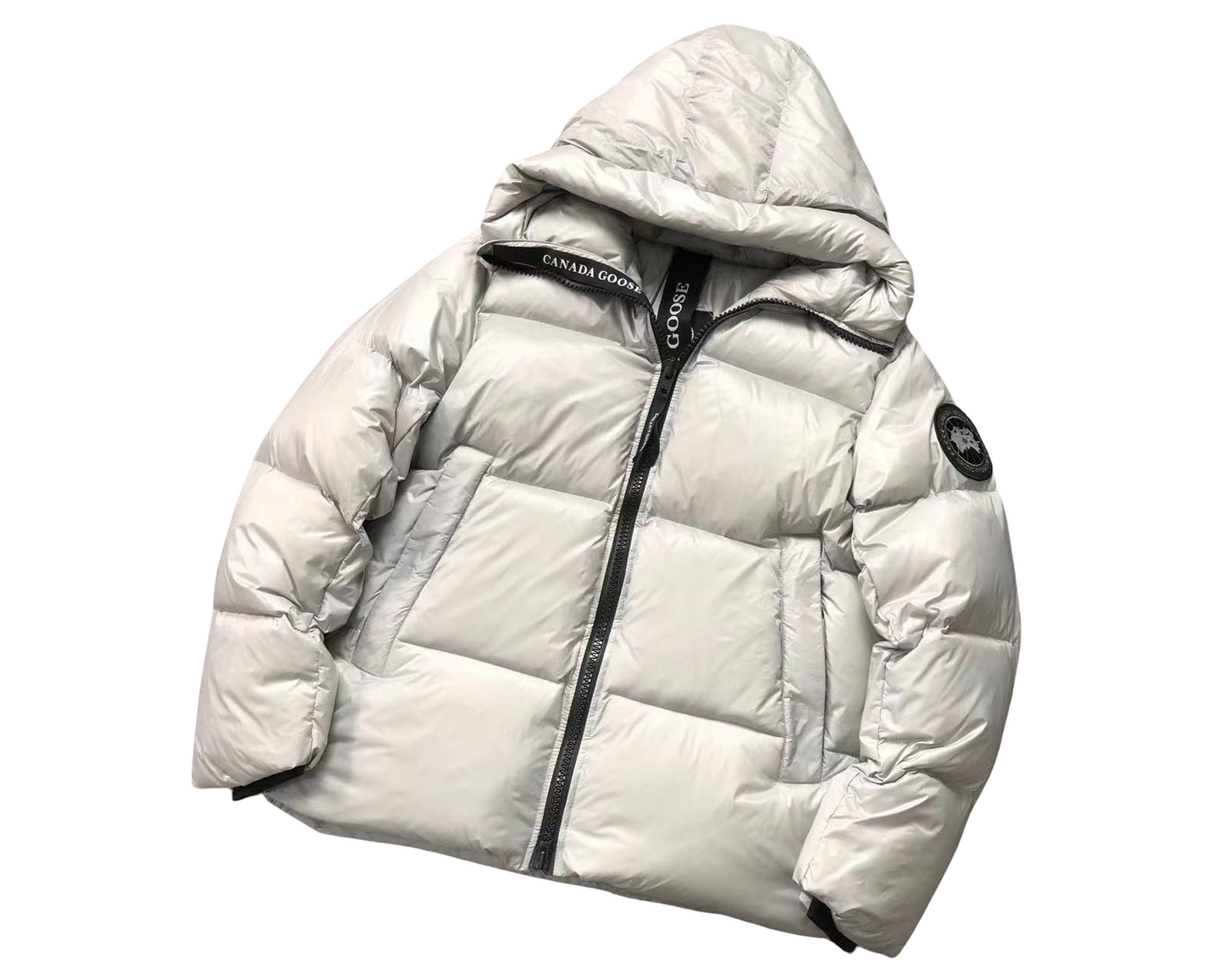 Canada Goose Crofton Parka - (GREY/BLACK)