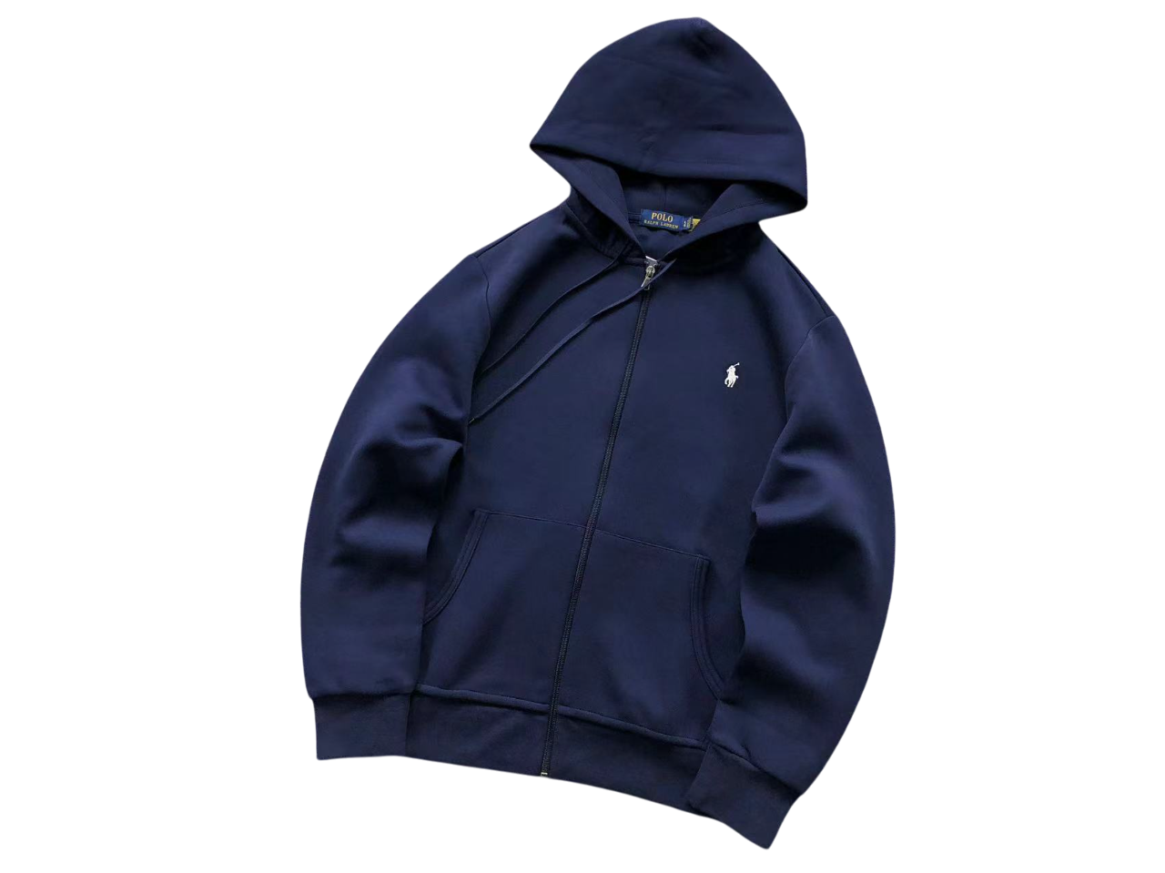 Ralph Lauren Classic Zip Hoodie - (NAVY)