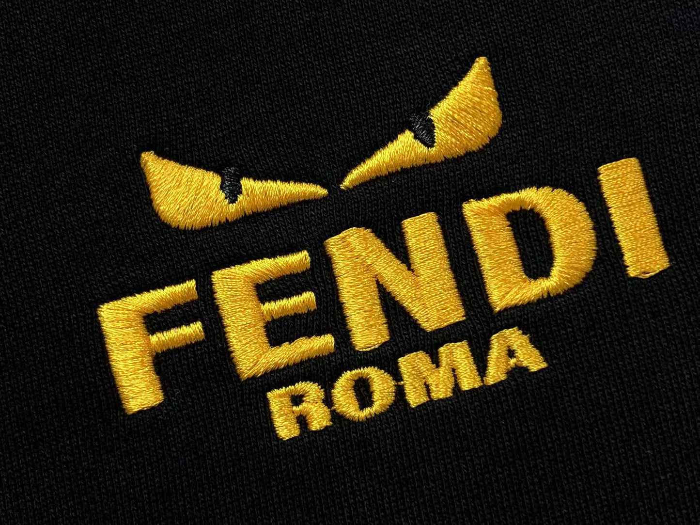 Fendi Roma Crewneck - (BLACK)