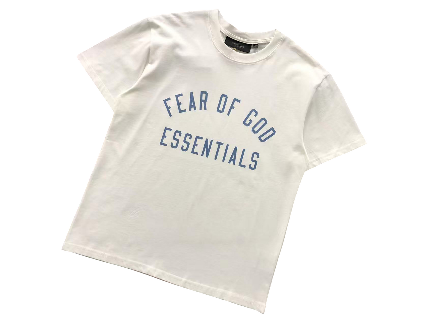 Fear Of God Essentials Circle Tee - (WHITE)
