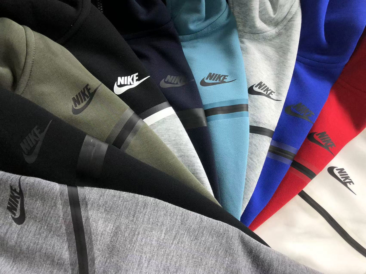 Nike Tech Fleece 2024 Zip Hoodie - (BLUE)