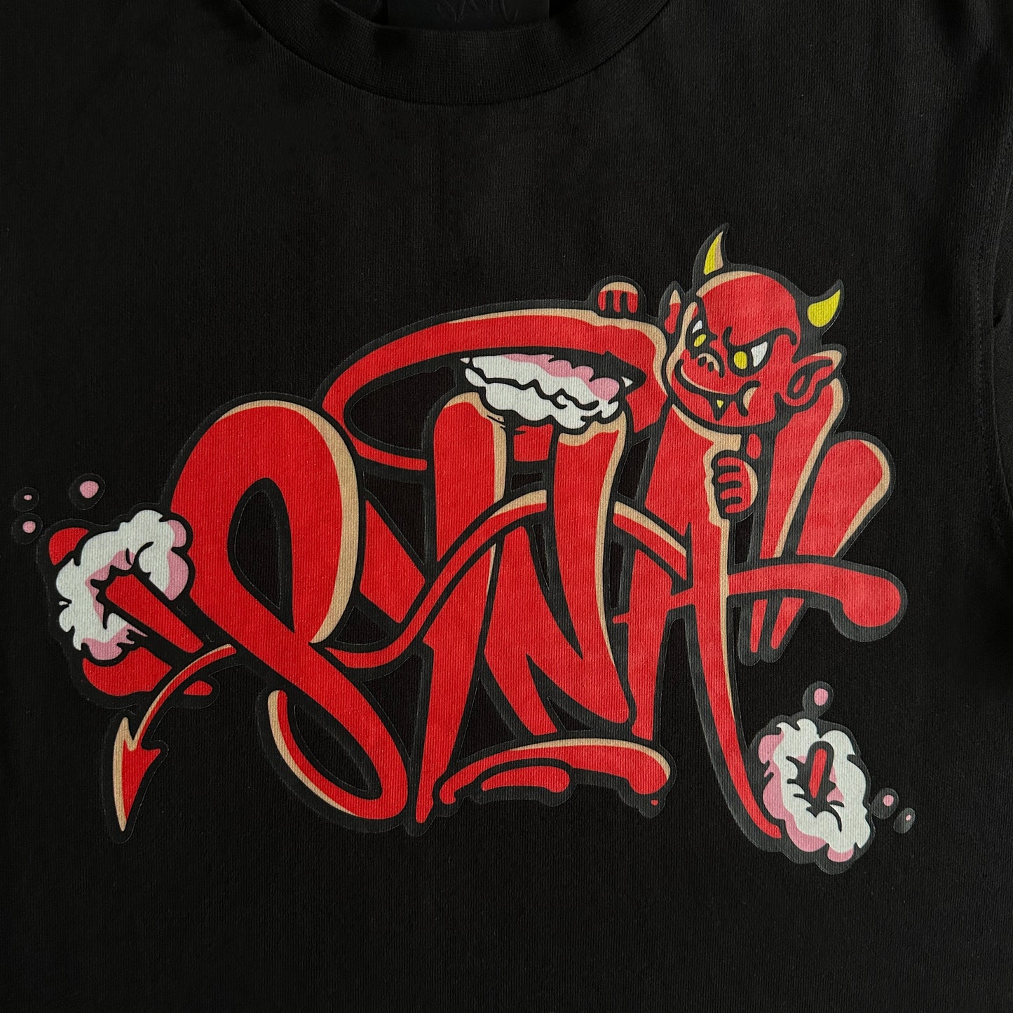 Syna World Devil Tee - (BLACK)