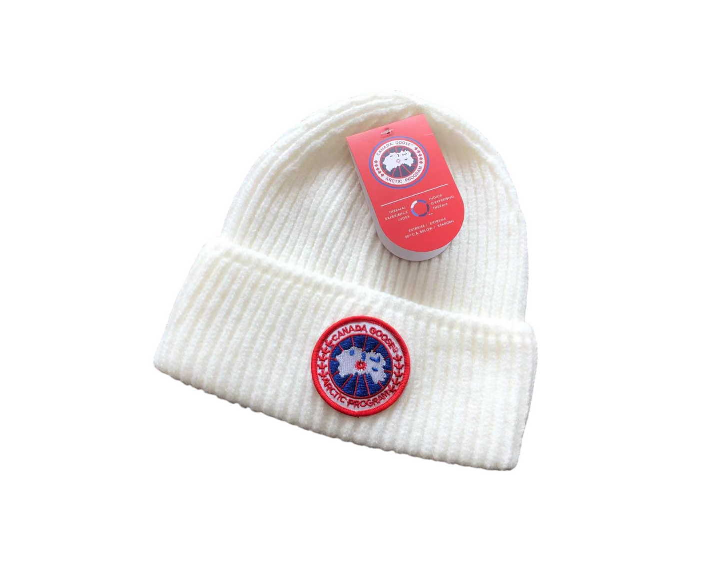 Canada Goose Beanie - (WHITE)