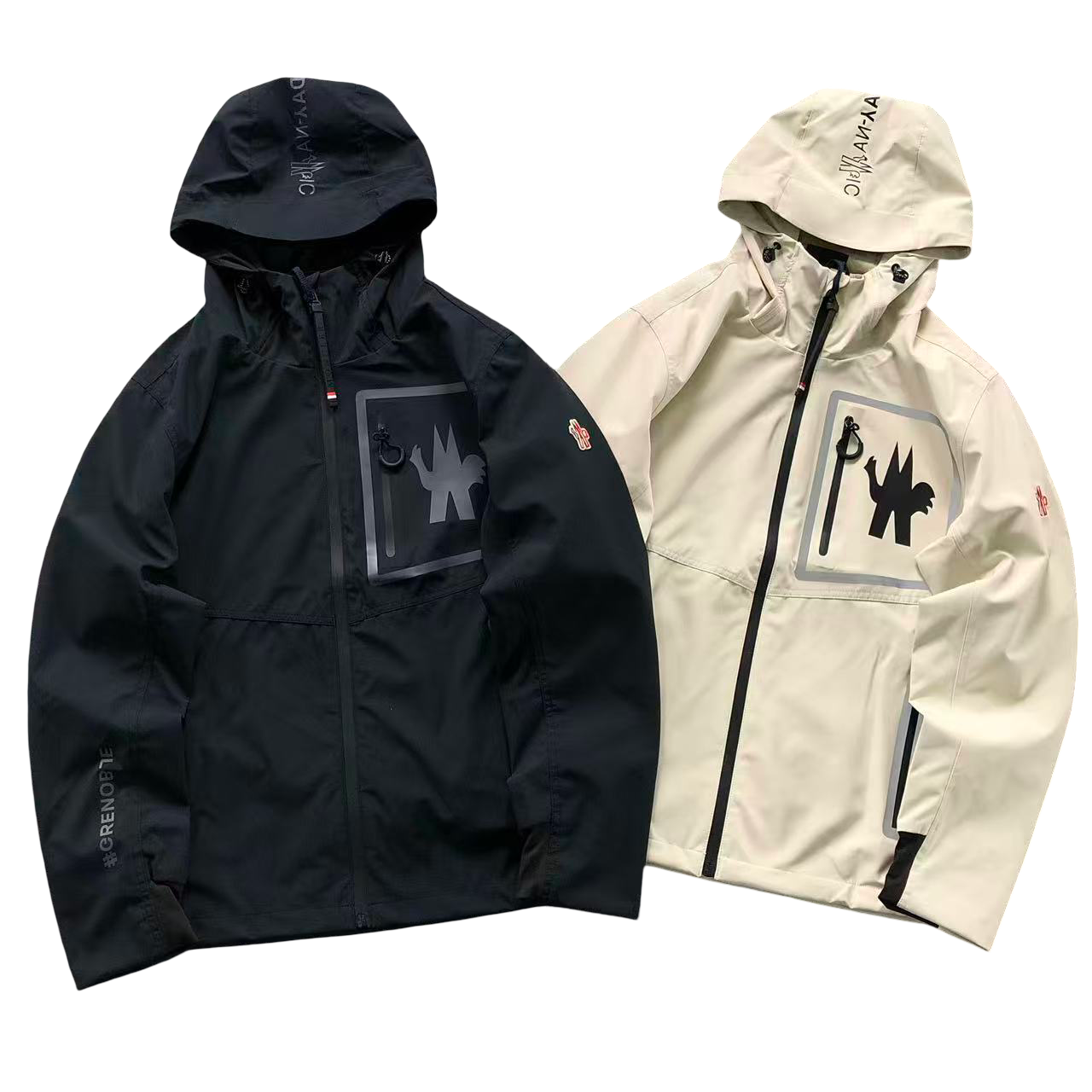 Moncler Grenoble Windbreaker Cream