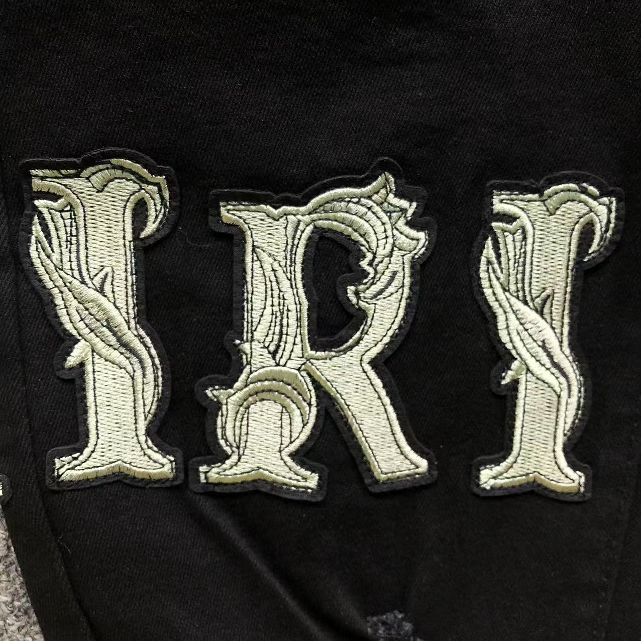 AMIRI Fleur de Lys Jeans - (BLACK)