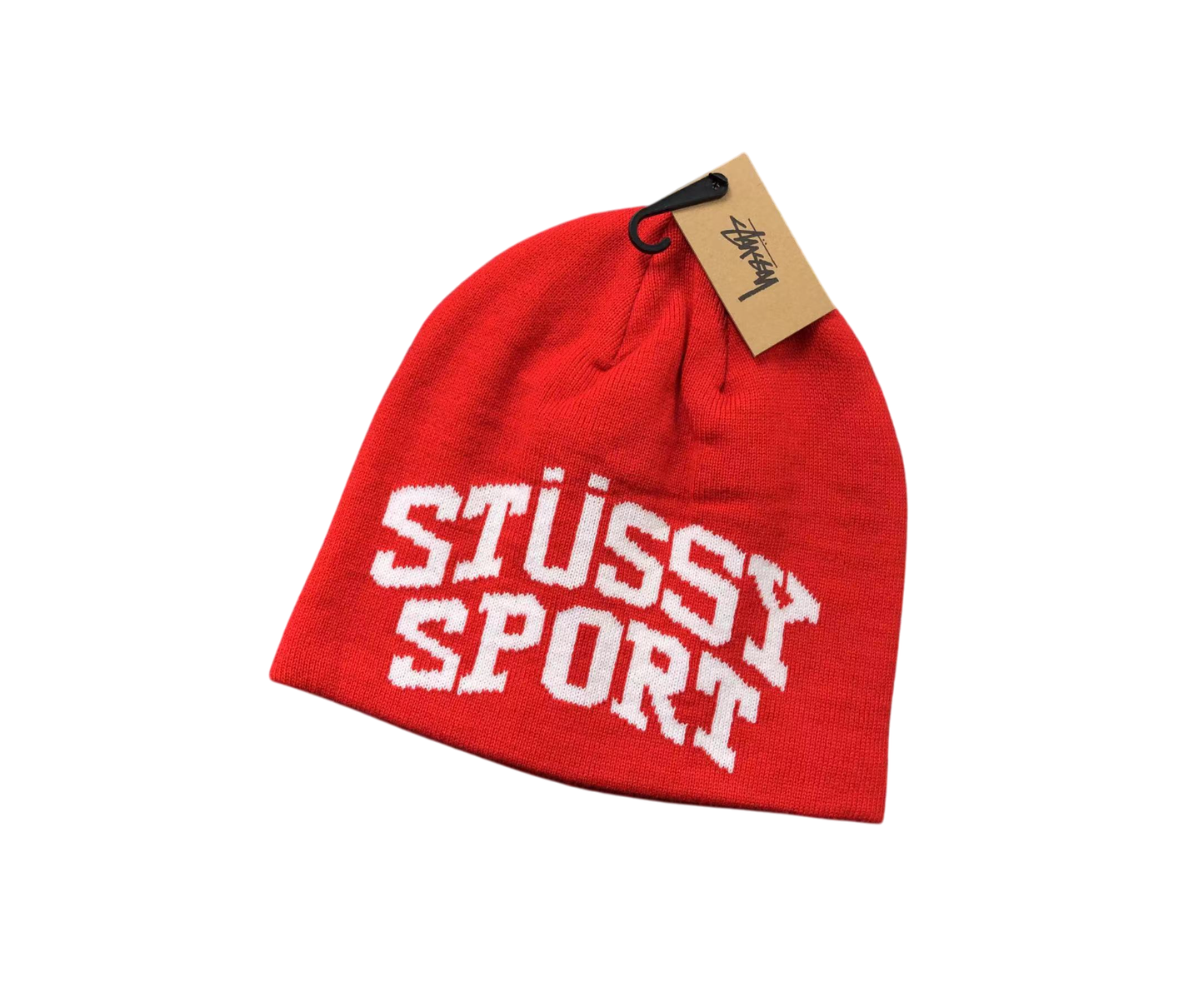 Stussy Sport Beanie - (RED)