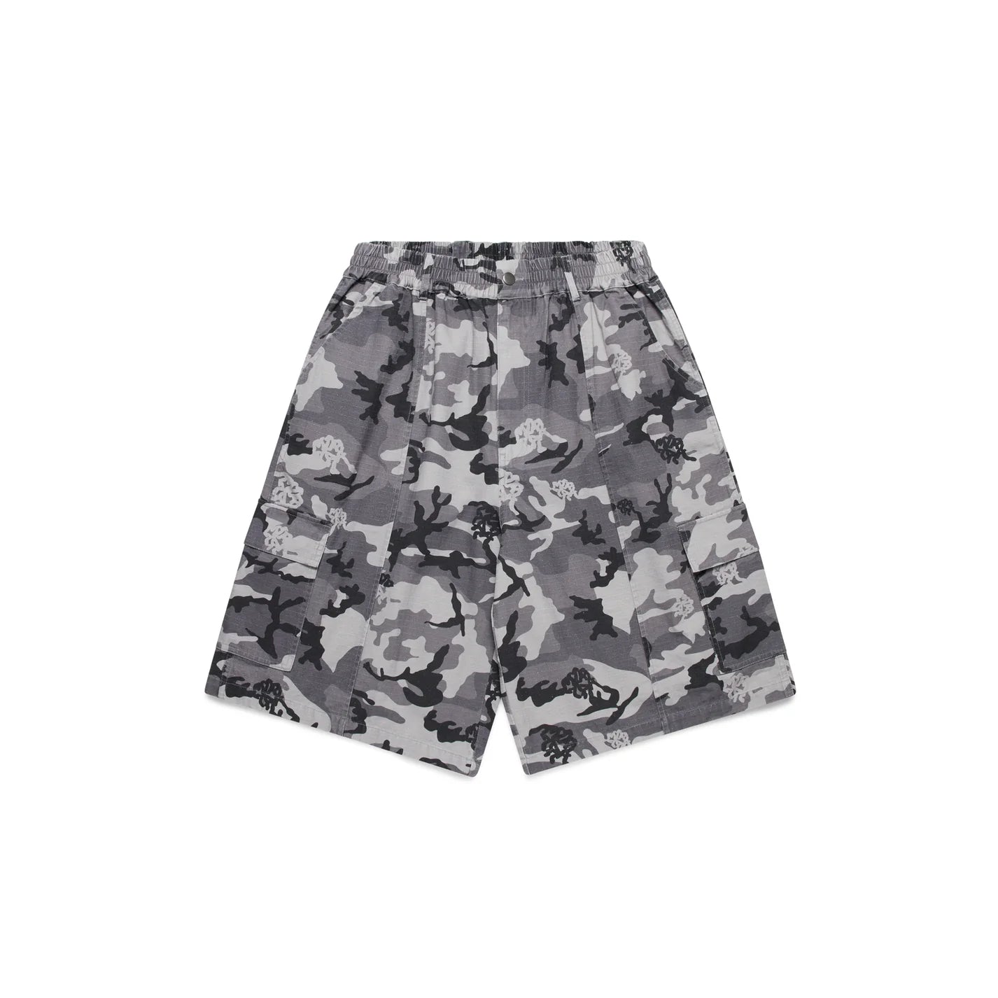 Mertra Camo Shorts - (GREY)