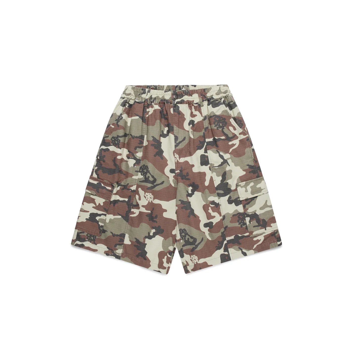 Mertra Camo Shorts - (KHAKI)