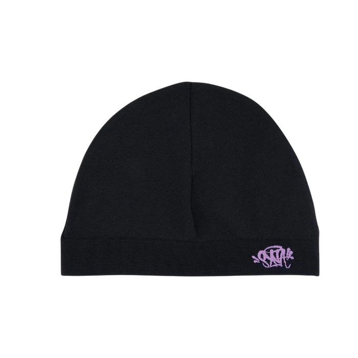 Syna Skull Hat - (BLACK/PINK)