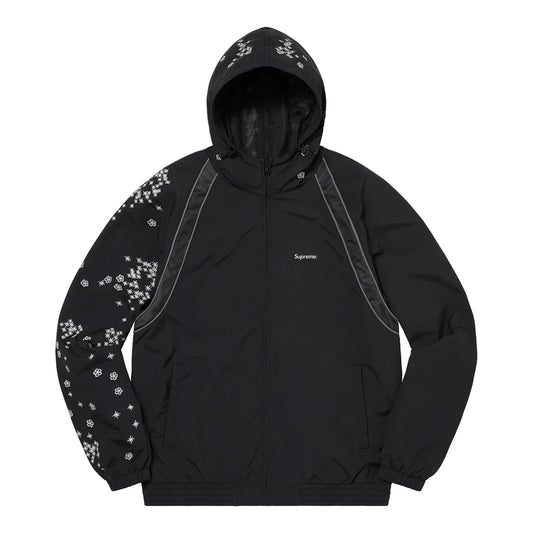 Supreme AOI Glow-In-The-Dark Shell Suit Jacket - (BLACK)