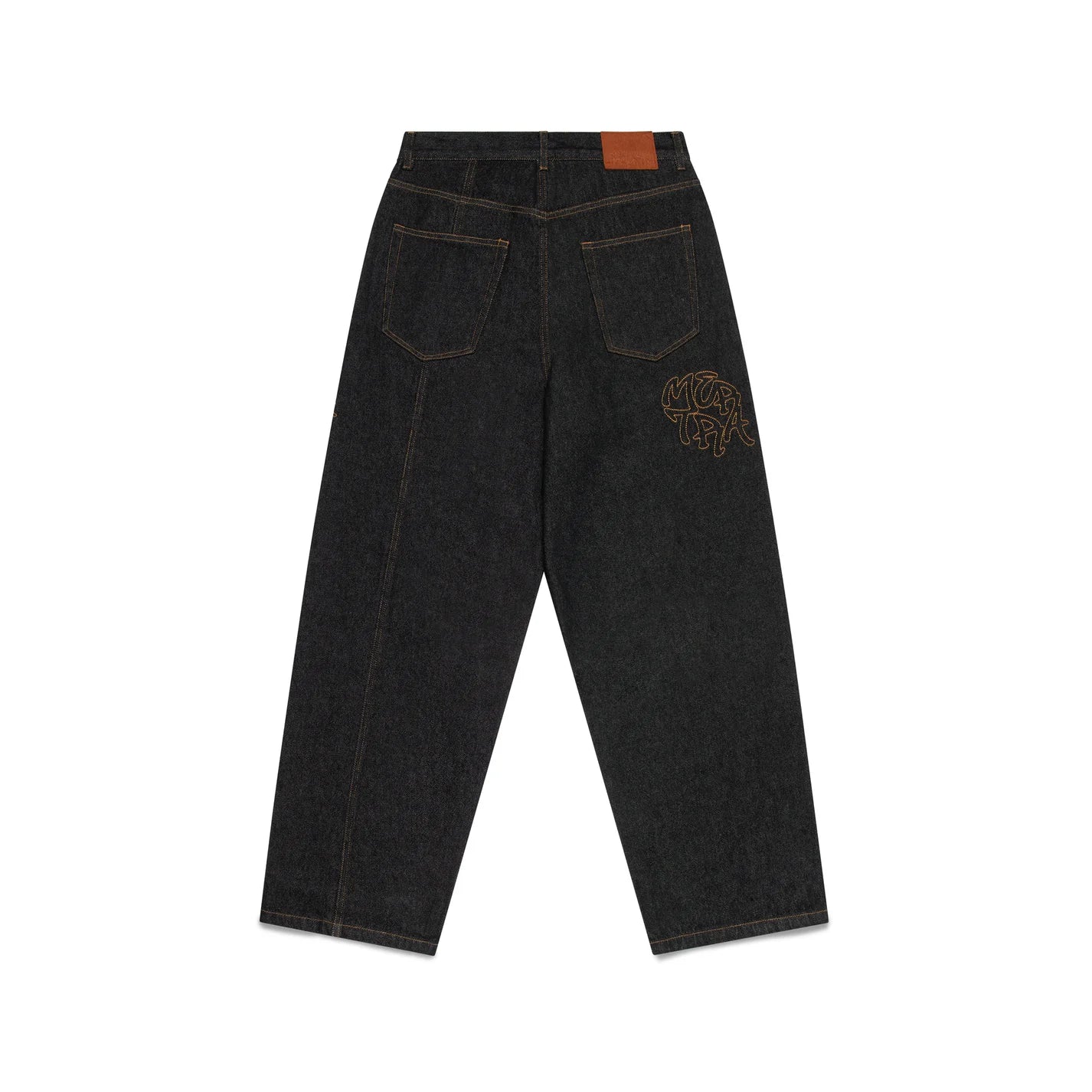 Mertra Bigstep Denim Jeans - (BLACK)