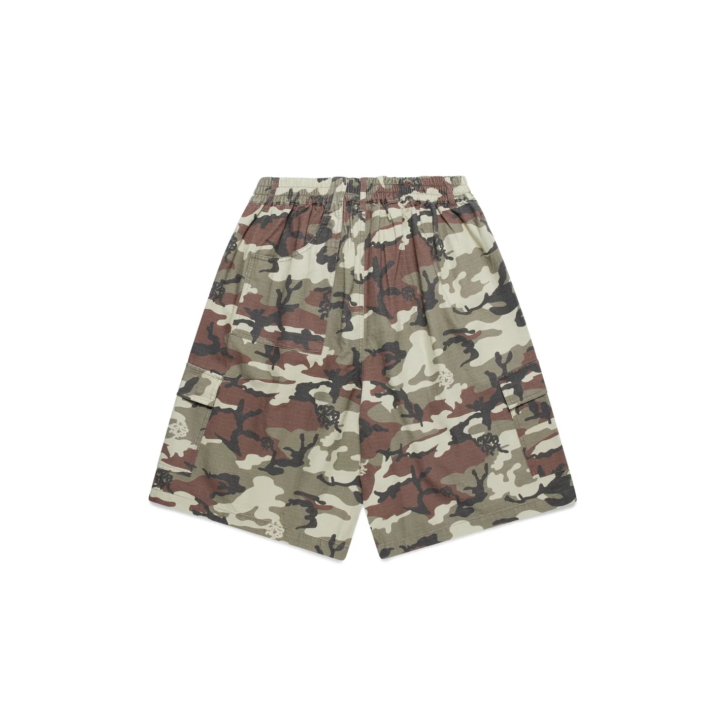Mertra Camo Shorts - (KHAKI)