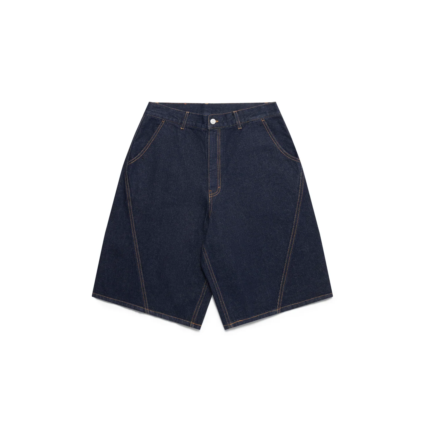 Mertra Bigstep Denim Shorts - (BLACK)