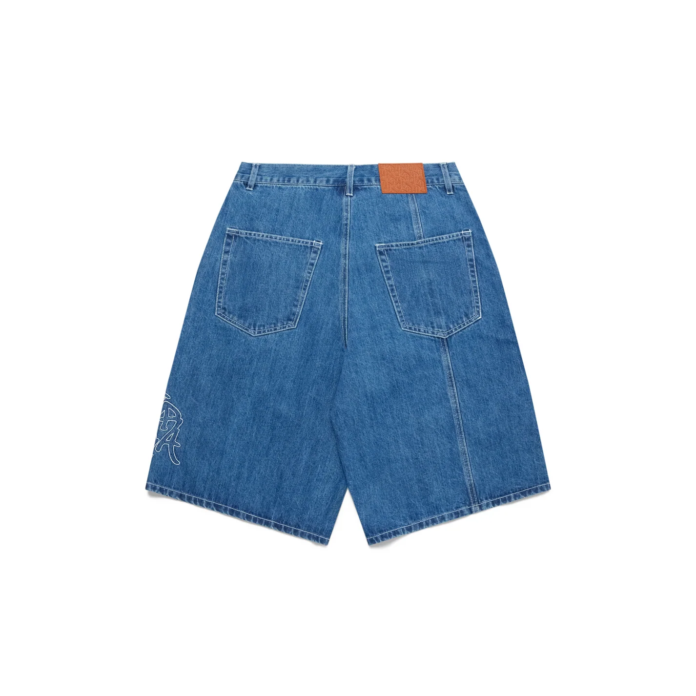 Mertra Bigstep Denim Shorts - (BLUE)