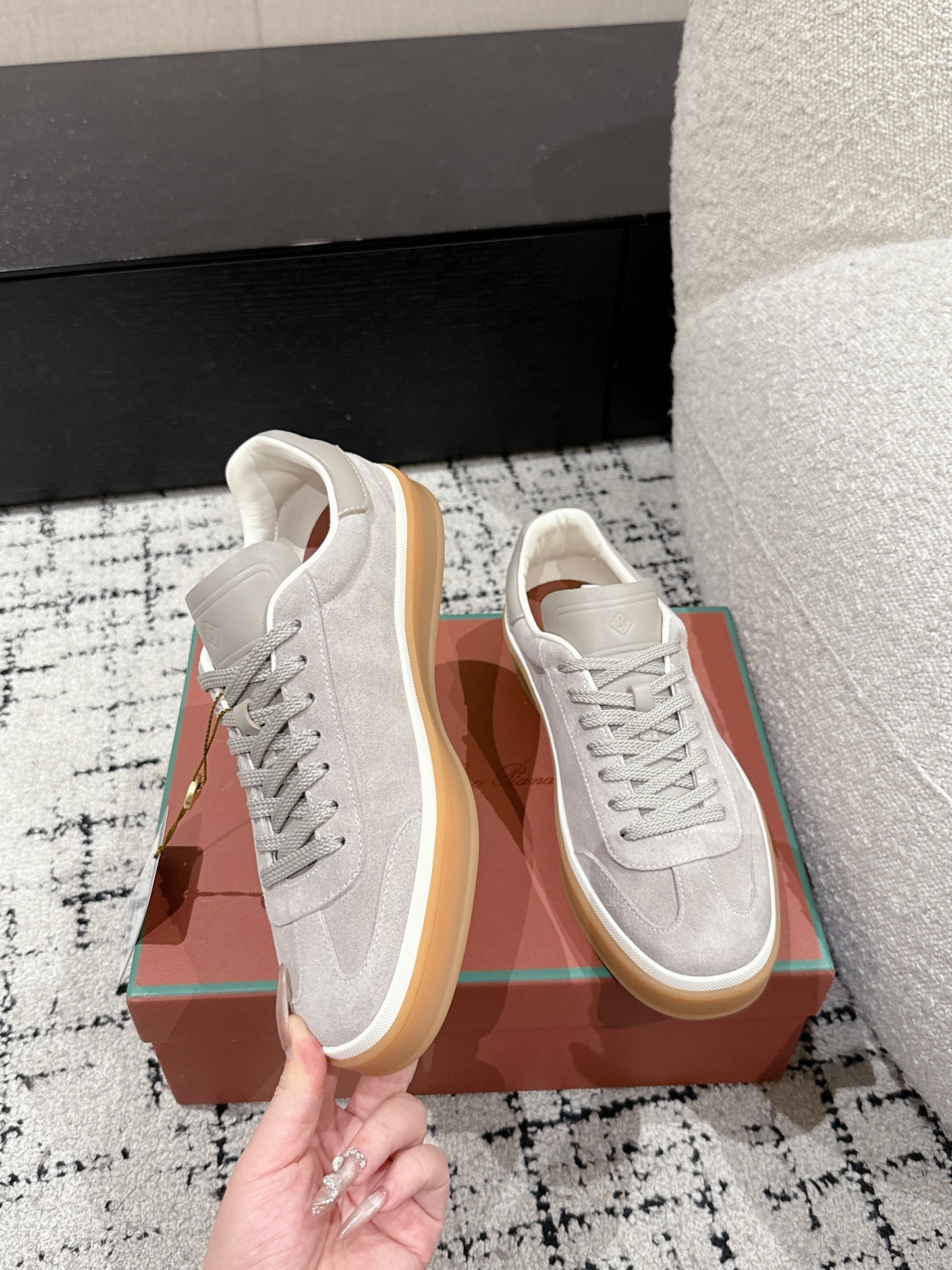 Loro Piana Tennis Walk Cream