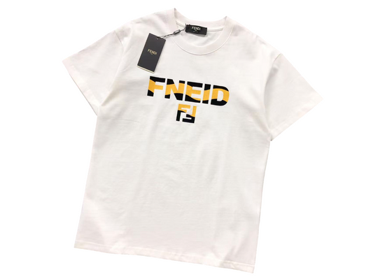 Fendi Wave Tee - (WHITE)