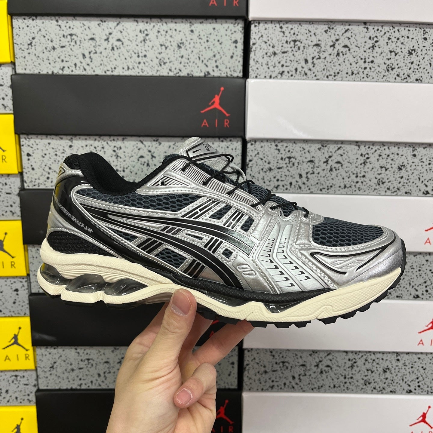 Asics Gel-Kayano 14 Carrier Grey Black