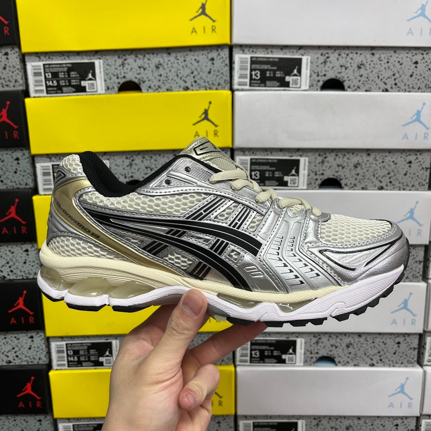 Asics Gel-Kayano 14 Birch Pure Silver